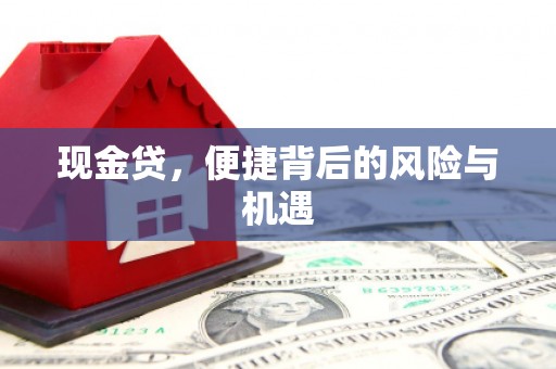 中埔现金贷，便捷背后的风险与机遇