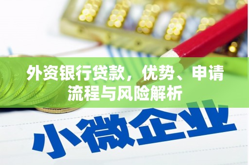 中埔外资银行贷款，优势、申请流程与风险解析