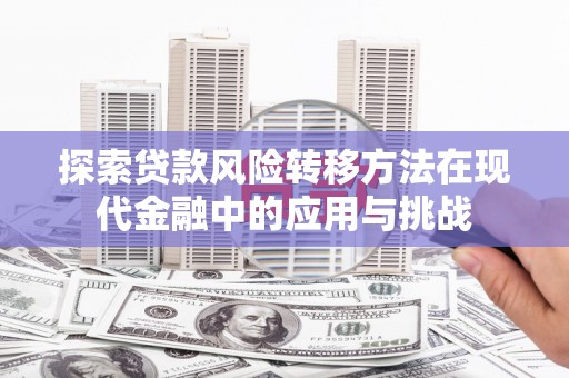 中埔探索贷款风险转移方法在现代金融中的应用与挑战