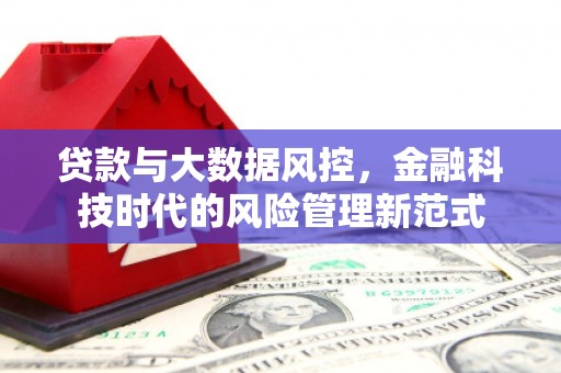 中埔贷款与大数据风控，金融科技时代的风险管理新范式