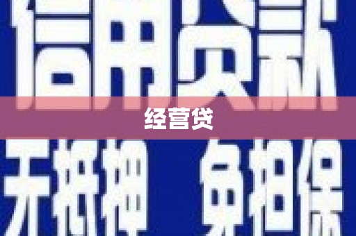 中埔经营贷