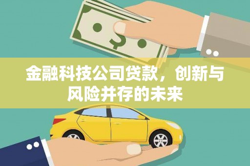 中埔金融科技公司贷款，创新与风险并存的未来