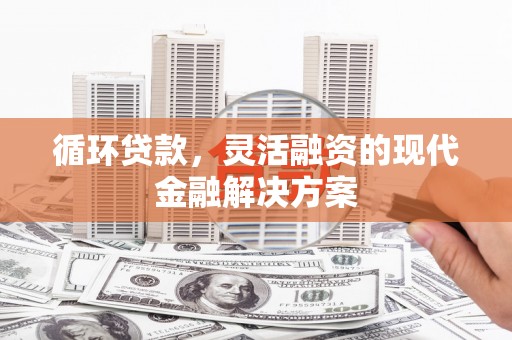 中埔循环贷款，灵活融资的现代金融解决方案