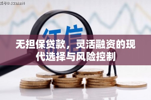 中埔无担保贷款，灵活融资的现代选择与风险控制