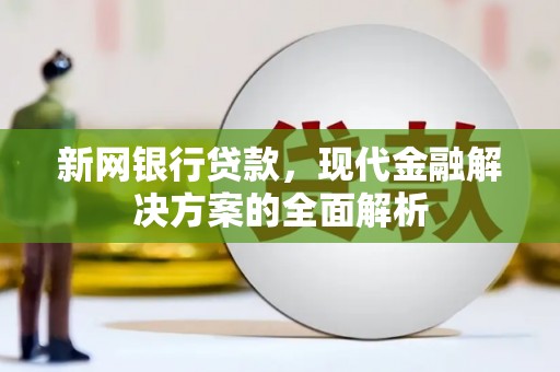 中埔新网银行贷款，现代金融解决方案的全面解析