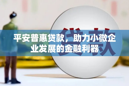 中埔平安普惠贷款，助力小微企业发展的金融利器