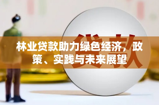 中埔林业贷款助力绿色经济，政策、实践与未来展望