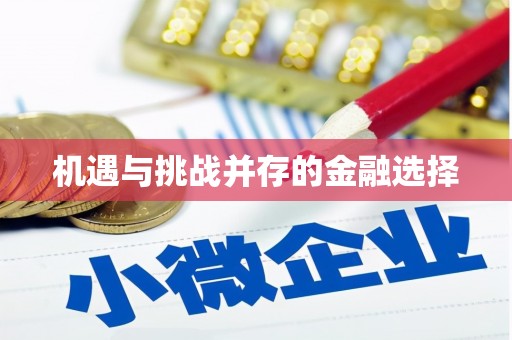 中埔机遇与挑战并存的金融选择