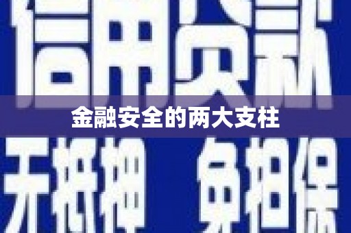 中埔金融安全的两大支柱