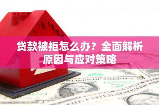 中埔贷款被拒怎么办？全面解析原因与应对策略