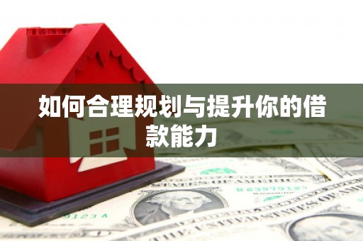 中埔如何合理规划与提升你的借款能力